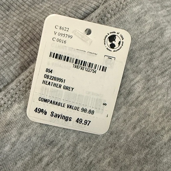 NWT Free People Movement Gray Jogger Pants - Picture 3 of 6